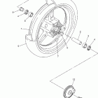 FJR1300  FJR13AEXSC/FJR13AEXS Переднее колесо