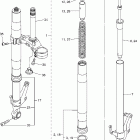 FZ1-FZS10X/FZS10XC Передняя вилка
