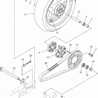 FZ6  FZS6XL/FZS6XB/FZS6XLC/FZS6XBC Заднее колесо