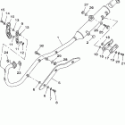 TTR125LEX/TTR125EX Выхлопная система