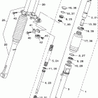 TTR125LEX/TTR125EX Front fork ex 1b2s