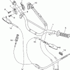 TTR125LEX/TTR125EX Троса