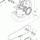 WR25RXLC/WR25RXL Заднее колесо