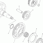 WR25RXLC/WR25RXL Муфта стартера