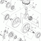 WR25XXL/WR25XXLC Коленчатый вал и Поршень