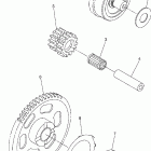 WR450FX Муфта стартера