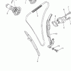 YZ450FX Цепь механизма газораспределения