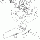 YZ450FX Заднее колесо