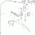 YZ450FX Рулевые переключатели