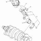 R6 -YZFR6XBC/YZFR6XS/YZFR6XLC/YZFR6XSC/YZFR6XL/YZFR6XB Коленчатый вал и Поршень