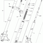R6 -YZFR6XBC/YZFR6XS/YZFR6XLC/YZFR6XSC/YZFR6XL/YZFR6XB Передняя вилка