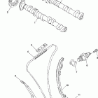 FJR1300  FJR13AEW/FJR13AEWC Цепь механизма газораспределения