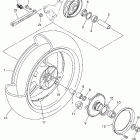 FJR1300  FJR13AW/FJR13AWC Заднее колесо