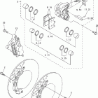 FZ1 FZS10WC/FZS10W Передний тормозной суппорт