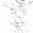 FZ1 FZS10WC/FZS10W Главный тормозной цилиндр,передний