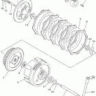 TTR125LW Сцепление