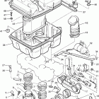 V-MAX 1200 VMX12W1C/VMX12W1 Впускная система