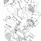 V-MAX 1200 VMX12W1C/VMX12W1 Радиатор и Патрубки