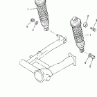 V-MAX 1200 VMX12W1C/VMX12W1 Задняя подвеска