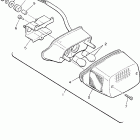 V-MAX 1200 VMX12W1C/VMX12W1 Задний фонарь