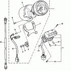 VIRAGO 250 CA-XV250W1C/XV250W1 ПРИБОРЫ