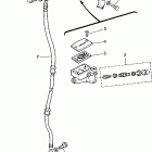 VIRAGO 250 CA-XV250W1C/XV250W1 Главный тормозной цилиндр,передний