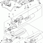 V STAR 1100 CUSTOM-XVS11WC/XVS11W Выхлопная система