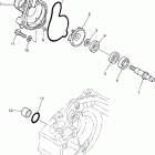 YZ450FW ВОДЯНОЙ НАСОС