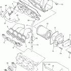 FJR1300 FJR13ACV/FJR13AV Впускная система