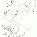 FJR1300 FJR13ACV/FJR13AV Выхлопная система