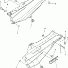 FJR1300 FJR13ACV/FJR13AV БОКОВАЯ КРЫШКА