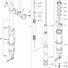 FJR1300 FJR13ACV/FJR13AV Передняя вилка