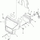 TTR250VC/TTR250V Фара