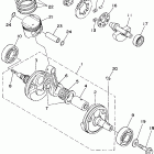 TTR250VC/TTR250V Коленчатый вал и Поршень