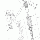 TTR250VC/TTR250V Задняя подвеска