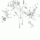 TW200V/TW200VC Рулевые переключатели