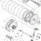 TW200V/TW200VC Сцепление