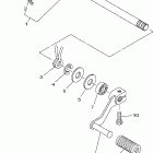 TW200V/TW200VC Вал переключения