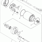 XT225V/XT225VC ПУСКОВОЙ ЭЛЕКТРОДВИГАТЕЛЬ