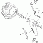 XT225VC/XT225V Цепь механизма газораспределения