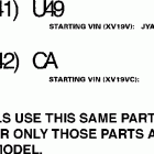 ROADLINER-XV19VC/XV19V ~models inthis catalog