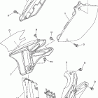 YZ125V БОКОВАЯ КРЫШКА
