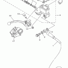 YZ125V Главный тормозной цилиндр,передний