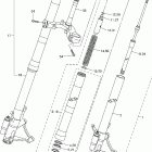 R6-YZF-R6VC/YZF-R6V Передняя вилка