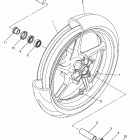 YZF R1-YZFR1VC_3/YZFR1V_2/YZFR1VC/YZFR1V Переднее колесо