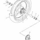 FJR1300ATC/FJR1300AT Переднее колесо