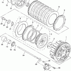 FJR1300T/FJR1300TC Сцепление