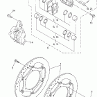 FJR1300TC/FJR1300T Передний тормозной суппорт