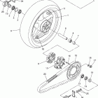 FZ6-STC/FZ6-ST Заднее колесо