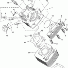 TTR125LET/TTR125ET Цилиндр